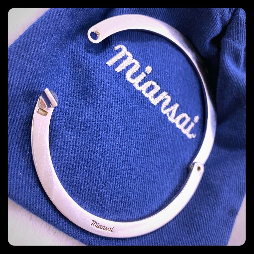 Miansai Sterling Silver 925 Cuff